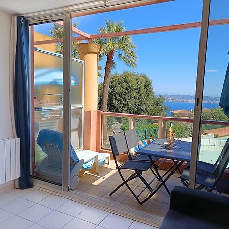 Magnifique Vue Mer Et Piscine - Les Cles De L Esterel Théoule-sur-Mer Zewnętrze zdjęcie